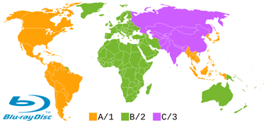 Regionalcodes Blu-ray